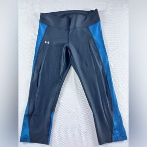 Under Armour Workout Capris Black Large